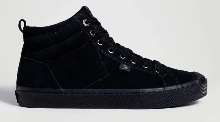 OCA High Triple Black Suede