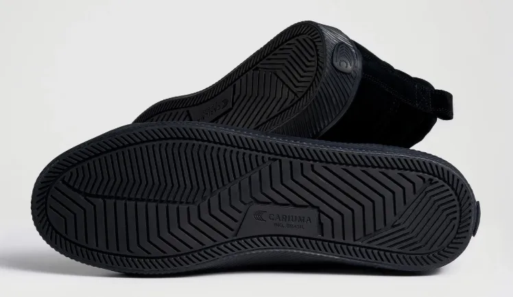 OCA High Triple Black Suede