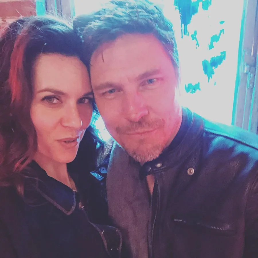 Hilarie Burton and Michael Trucco One Tree Hill Reunion