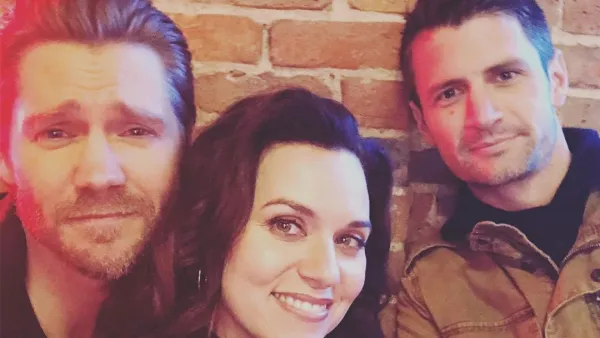 Chad Murray, Hilarie Burton and James Lafferty One Tree Hill Reunion