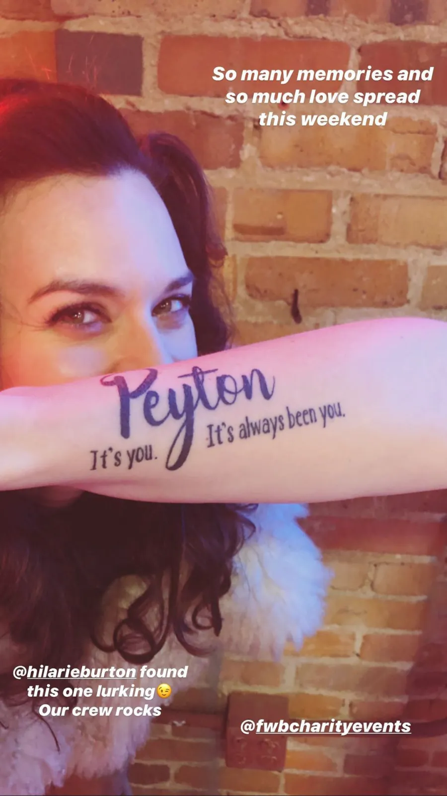 Hilarie Burton One Tree Hill Reunion