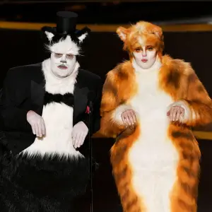 Oscars 2020 - James Corden and Rebel Wilson