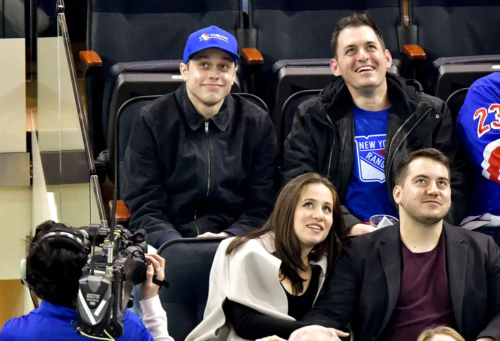 Pete-Davidson-Attends-Rangers-Game-After-Kaia-Gerber-Split