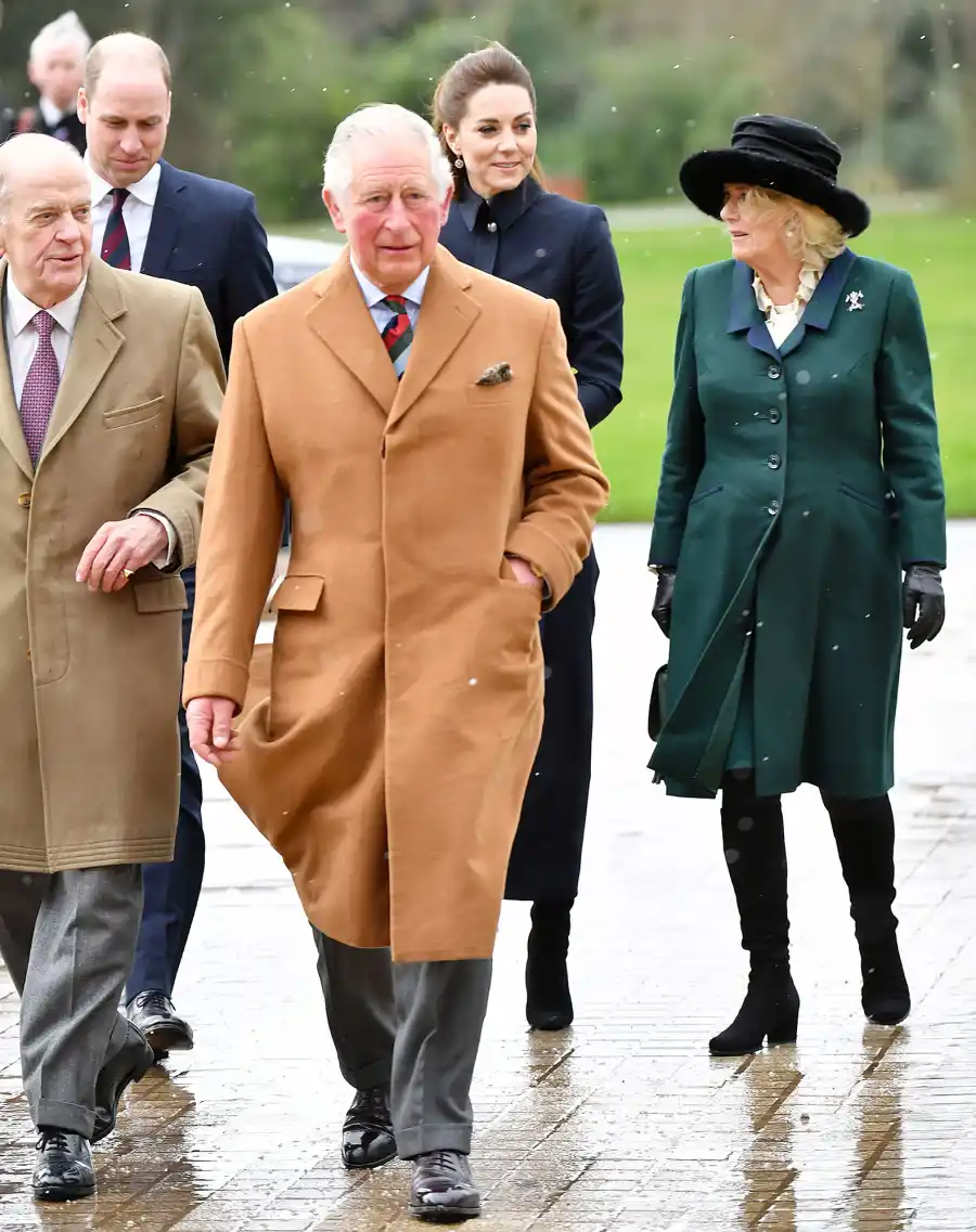 Prince William and Duchess Kate Join Prince Charles and Duchess Camilla for Rare Joint Engagement at Military Facility