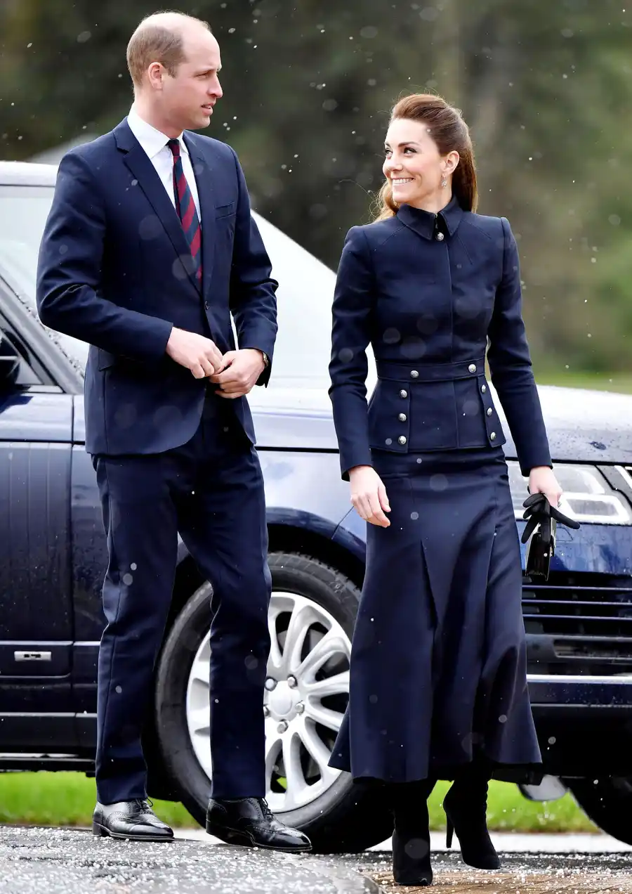 Prince William and Duchess Kate Join Prince Charles and Duchess Camilla for Rare Joint Engagement at Military Facility