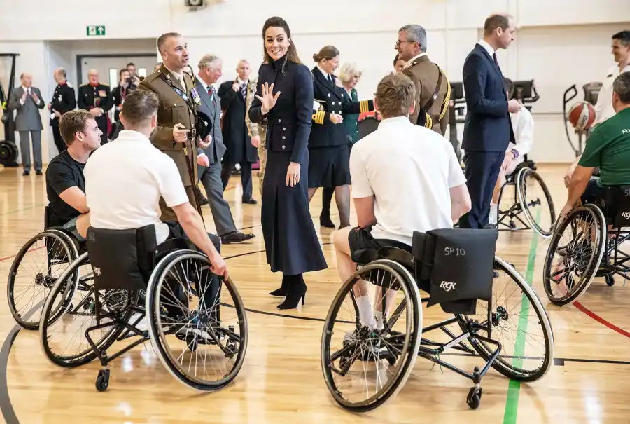Prince William and Duchess Kate Join Prince Charles and Duchess Camilla for Rare Joint Engagement at Military Facility