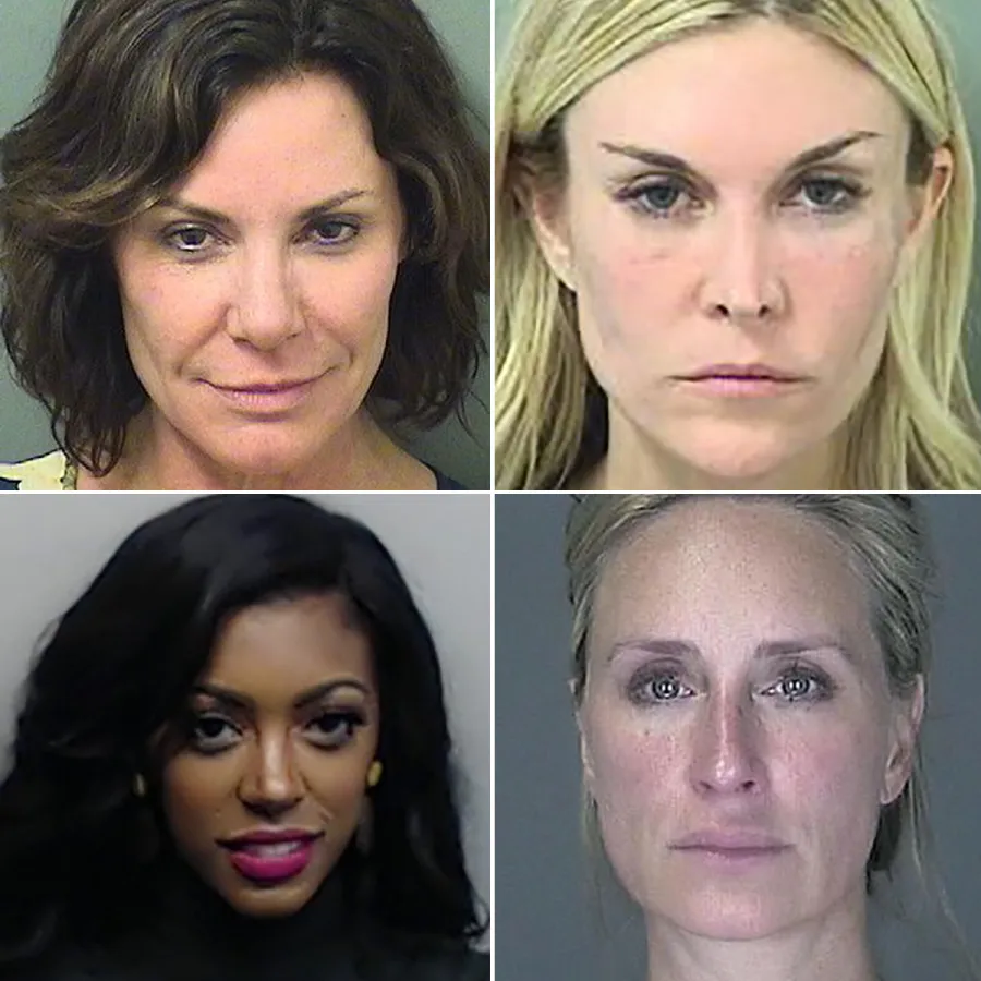 Real Housewives mugshots