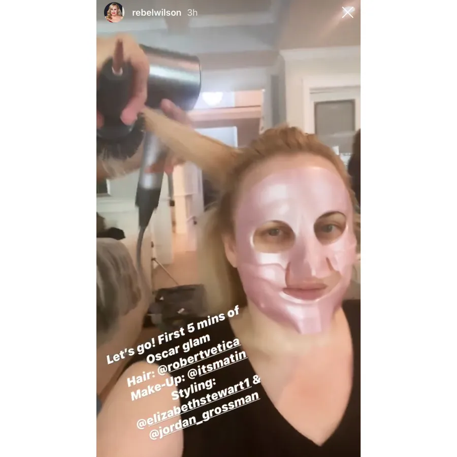 Rebel Wilson See the Stars Getting Ready for the 2020 Oscars
