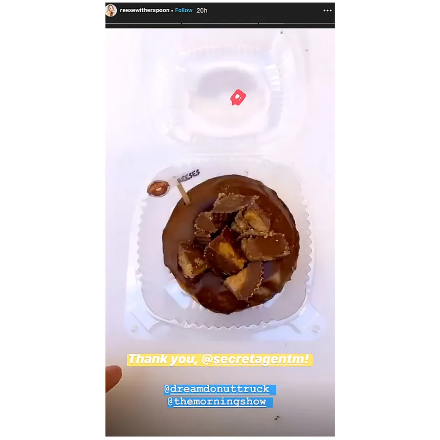 Reese Witherspoon Welcomed The Morning Show Season 2 Set With Food