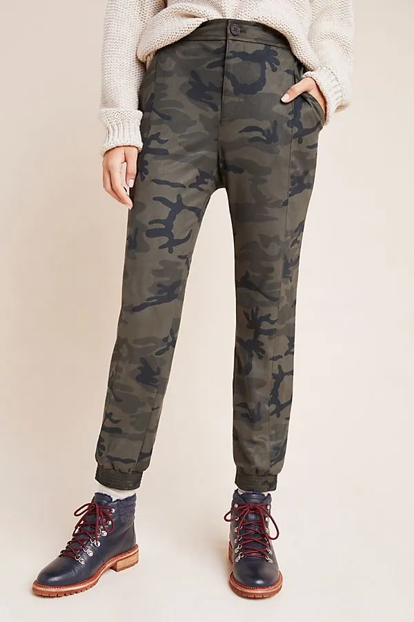 Rowan Sueded Camo Joggers