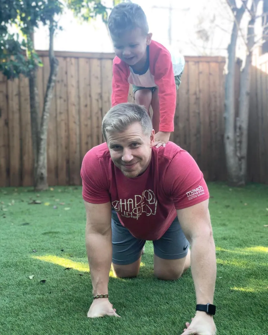 Sean Lowe Instagram Horsing Around