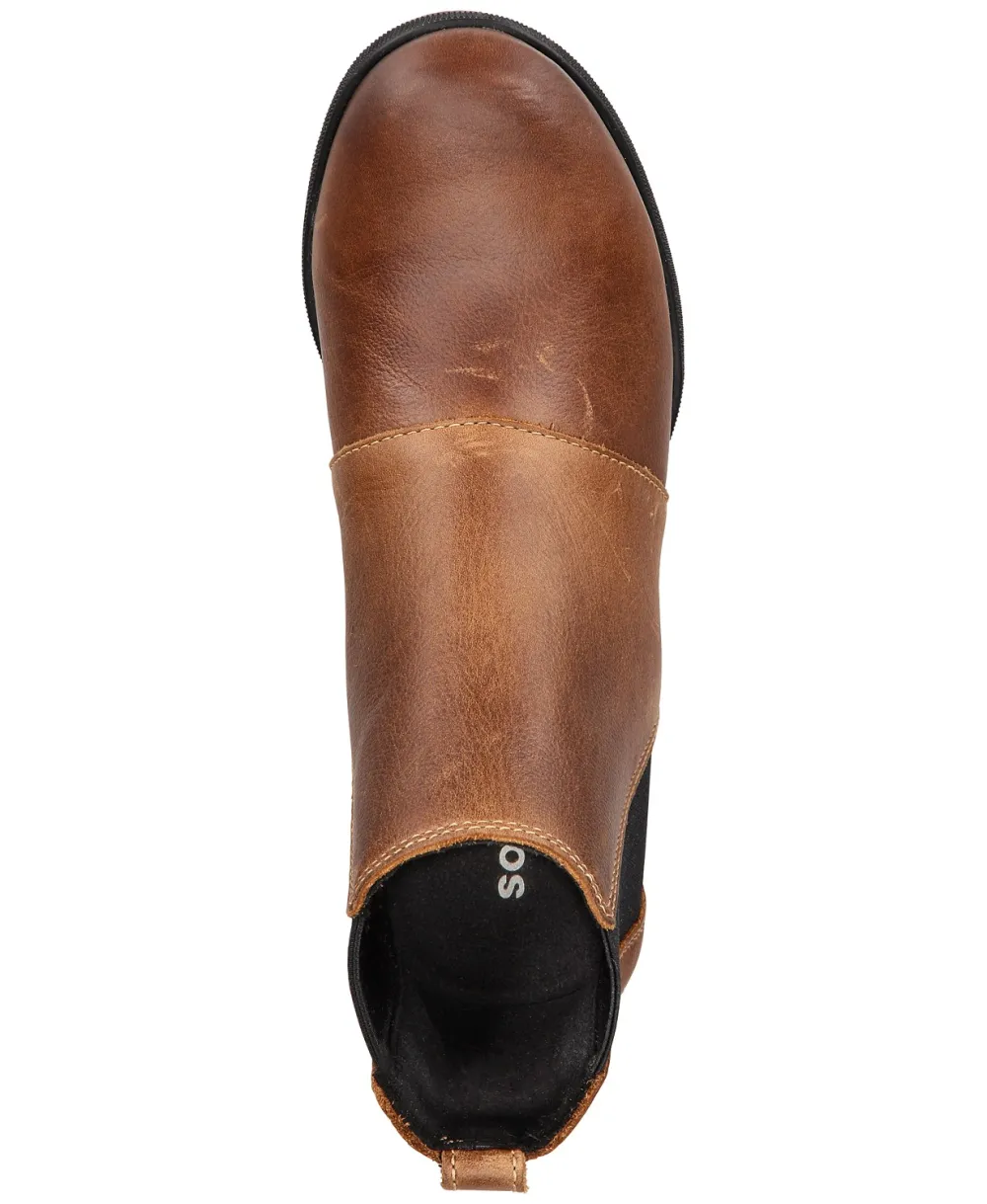 Sorel Women's Joan of Arctic Wedge II Waterproof Chelsea Booties (Elk)