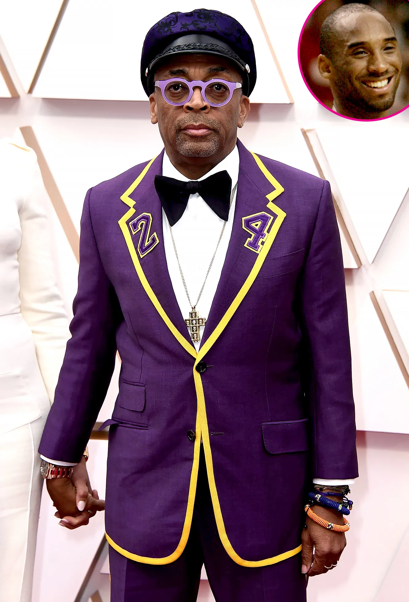 Spike Lee's Purple Suit at the Oscars Is a Tribute to Kobe Bryant p