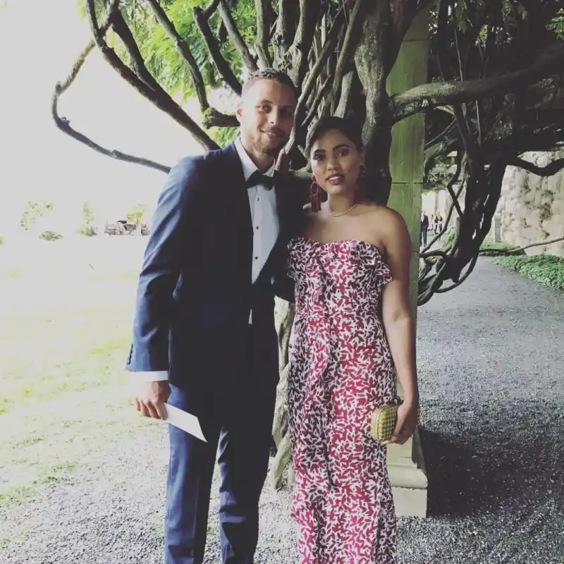 Stephen Curry and Wife Ayesha Curry