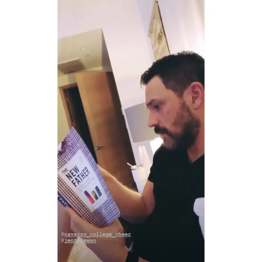 Steve Kazee Reads Book for New Dads January 2020 Jenna Dewan and Steve Kazee Relationship Timeline