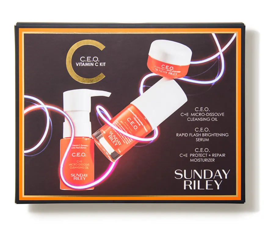 Sunday Riley C.E.O. Vitamin C Kit (3 piece)