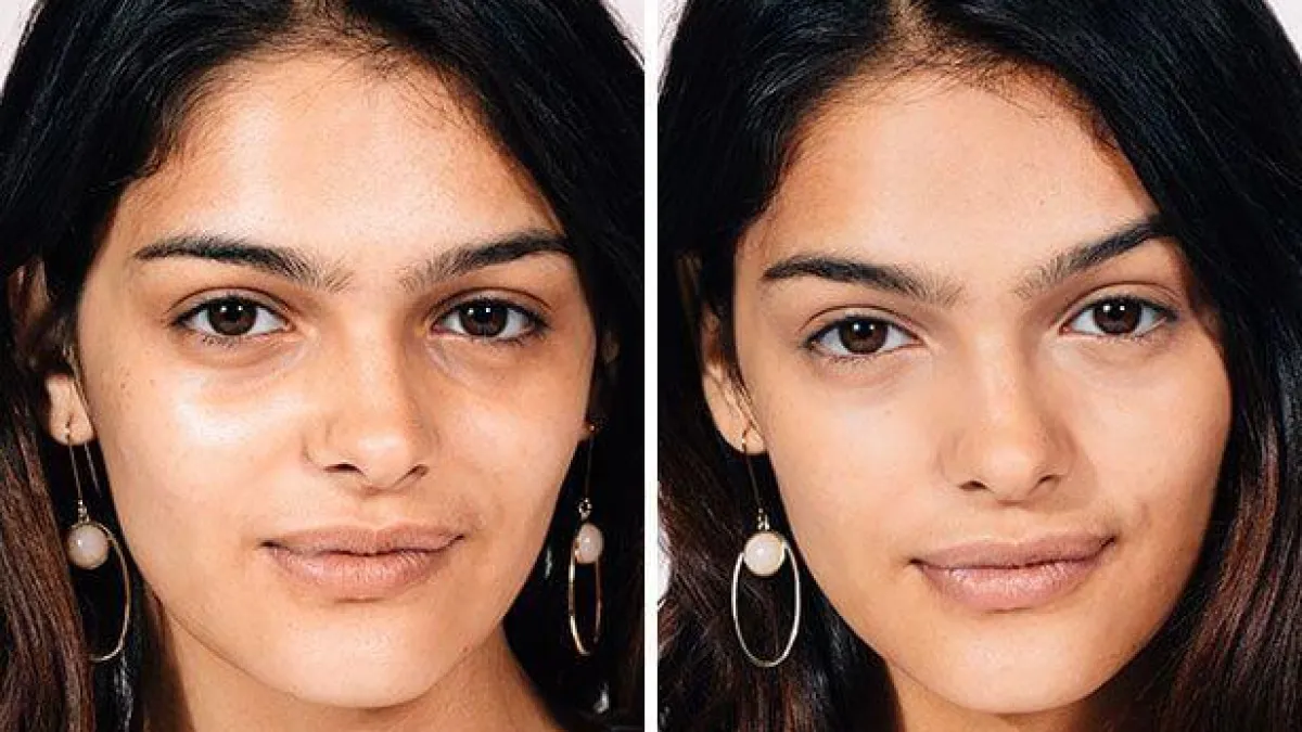 Supergoop! Daily Correct CC Cream SPF 35-40 Before and After