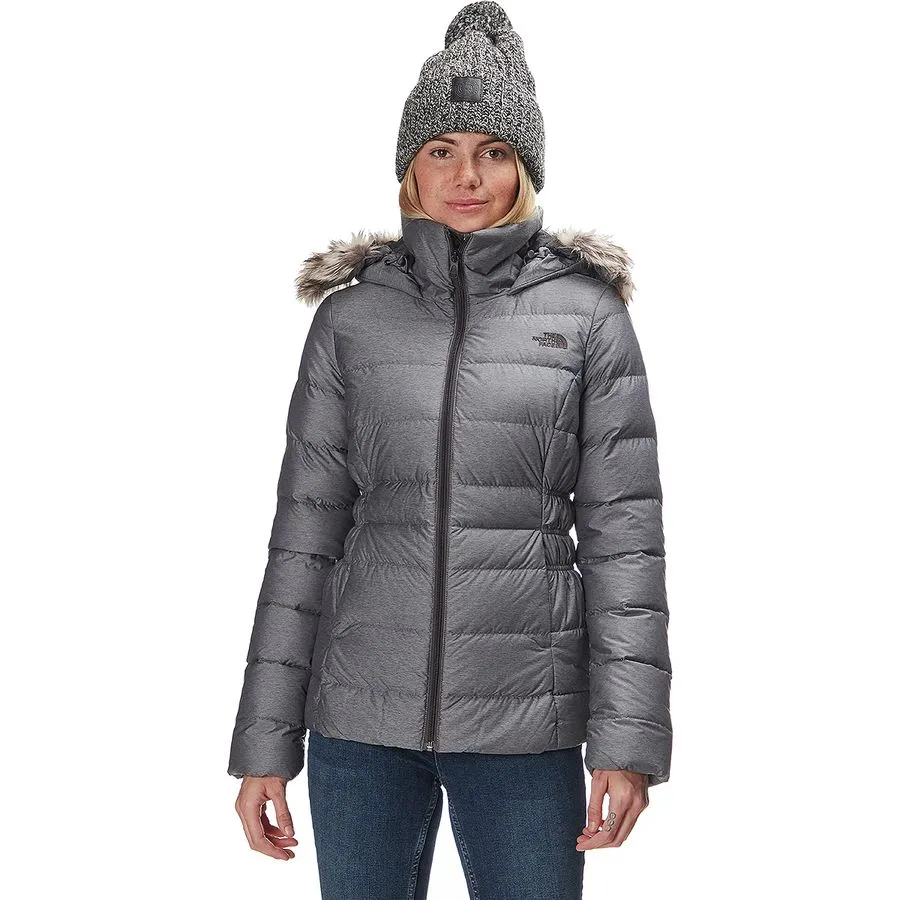 The North Face Gotham II Hooded Down Jacket (Medium Grey Heather)