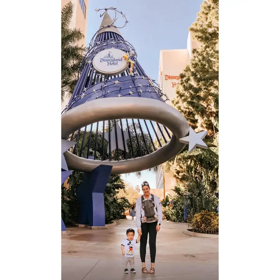 Tori Roloff Family Disneyland Trip Jackson and Tori