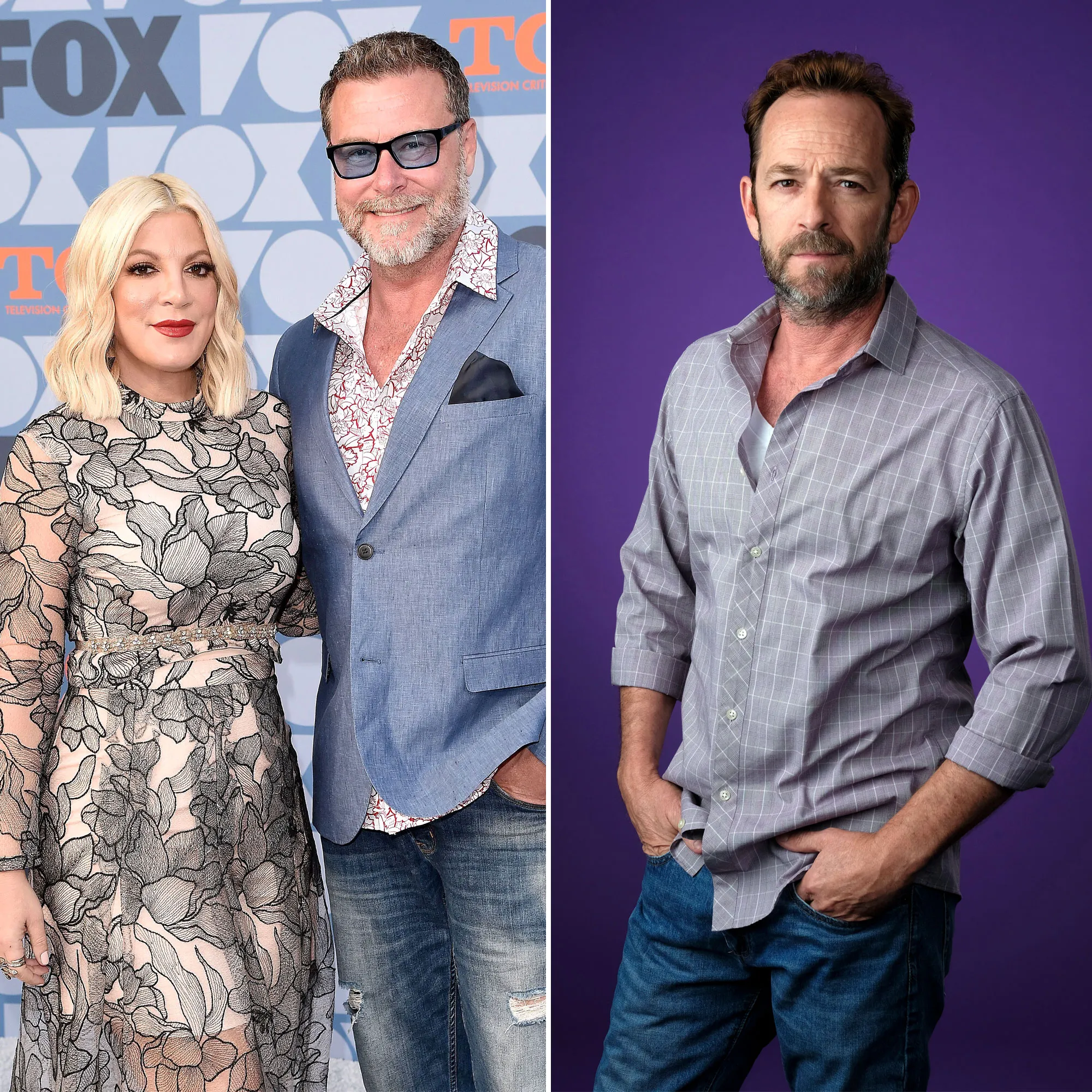 Tori Spelling and Dean McDermott Slam the Oscars for Leaving Luke Perry and Aaron Spelling Out of In Memoriam Tributes
