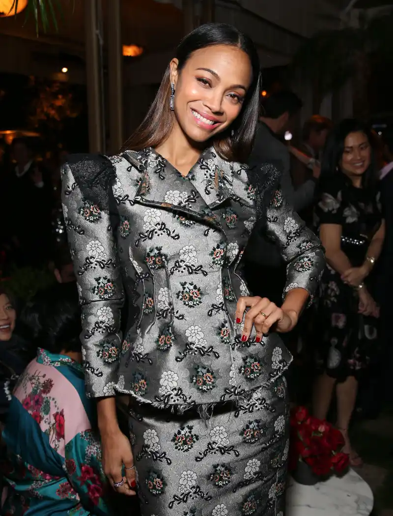 Zoe Saldana Cadillac's 5th Annual Oscar Week Party