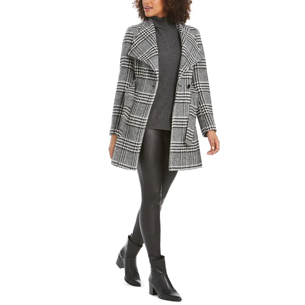 Calvin Klein Belted Toggle Wrap Coat