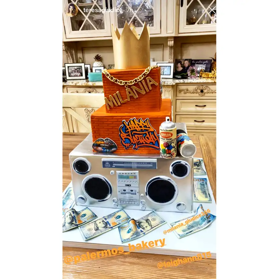 Celeb Cakes Milania Giudice