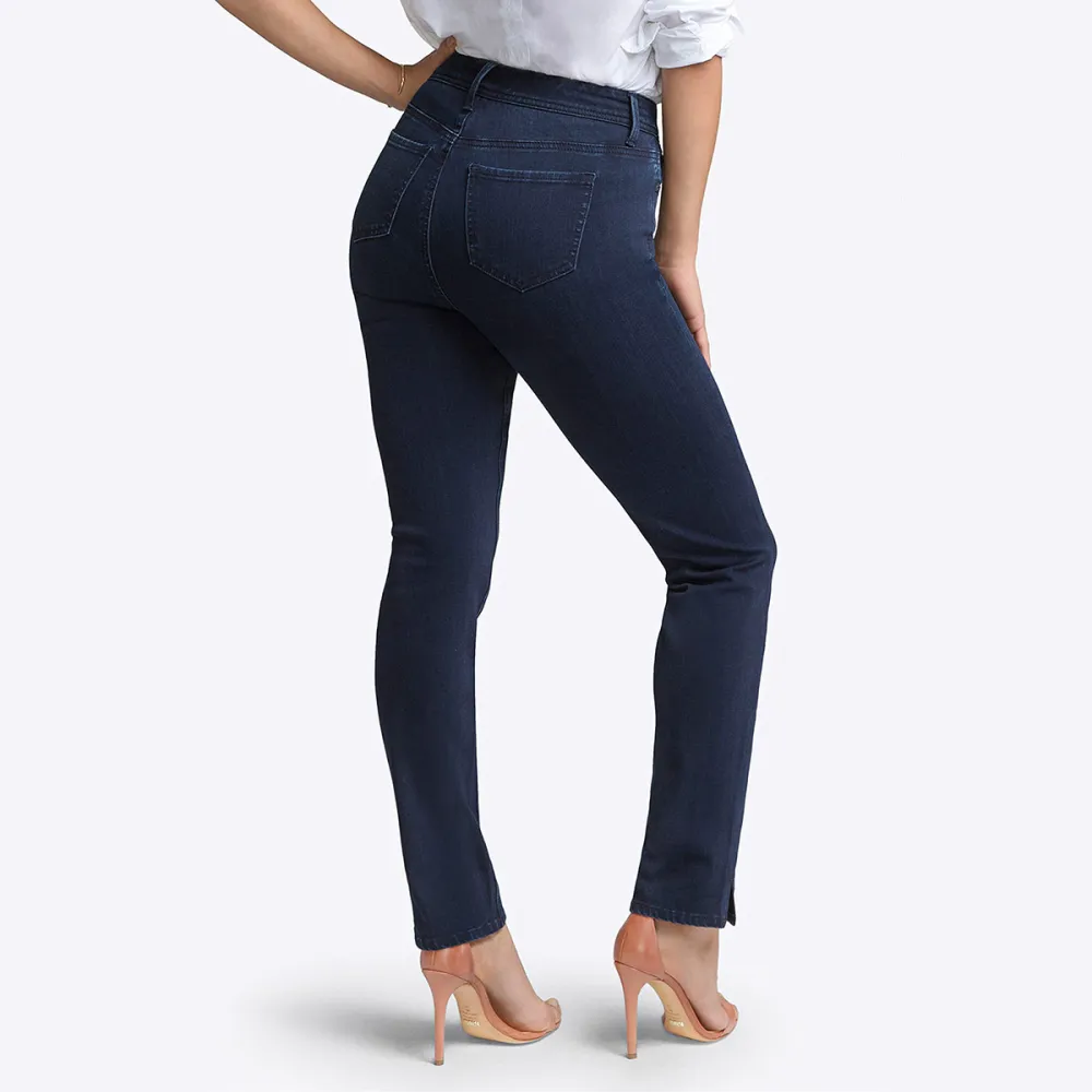Curves 360 by NYDJ Slim Straight Leg Jeans