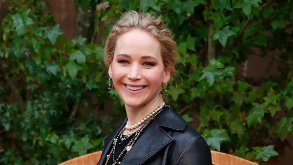 Jennifer Lawrence at Dior's Ready To Wear Spring-Summer 2020 collection show in Paris.