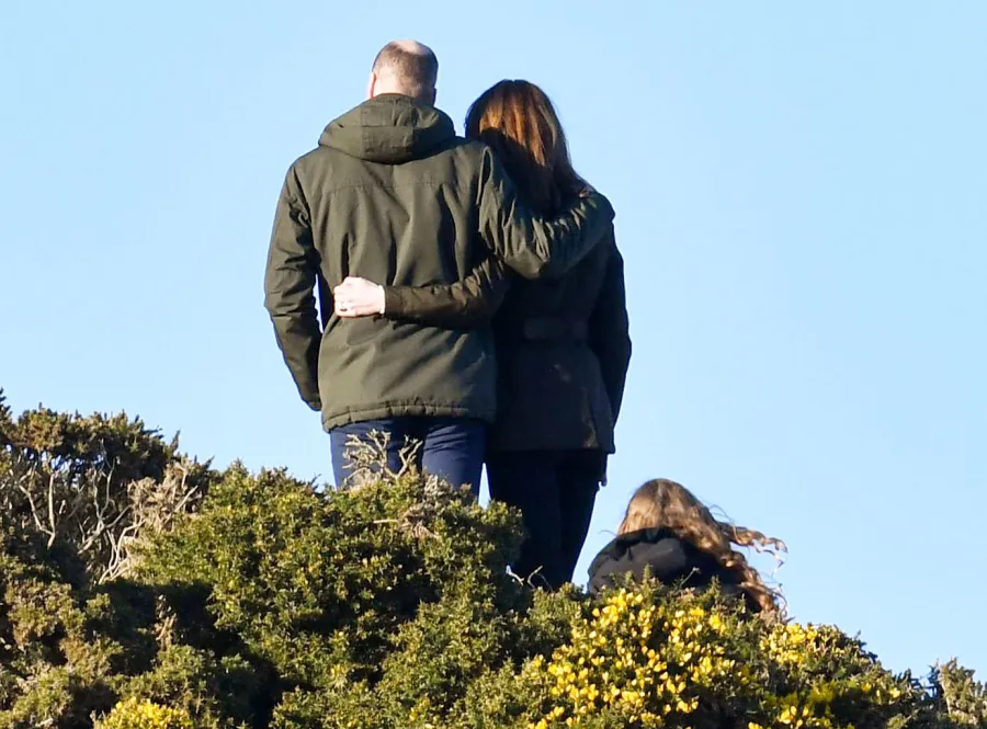 Prince William and Duchess Kate Visit Ireland Howth Cliff