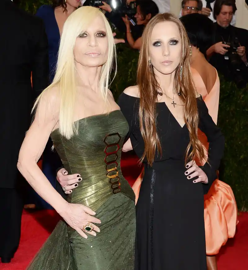 Donatella Versace and Allegra Versace How Stars Are Giving Back During the Coronavirus Outbreak