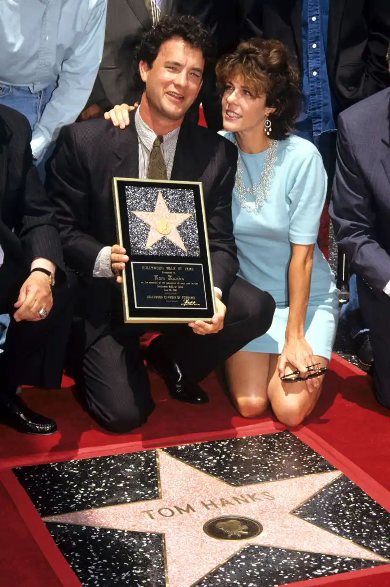 1992 Walk of Fame Tom Hanks and Rita Wilson Relationship Timeline