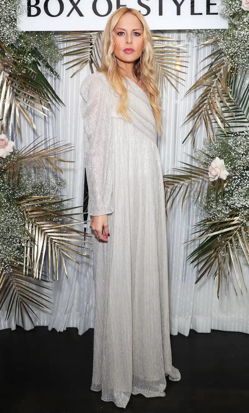Rachel Zoe Silver Dress March 11, 2020
