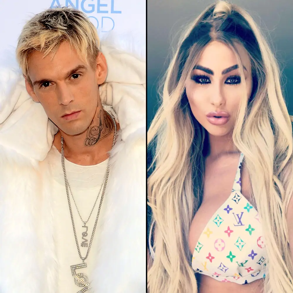Aaron Carter and Girlfriend Melanie Martin Split