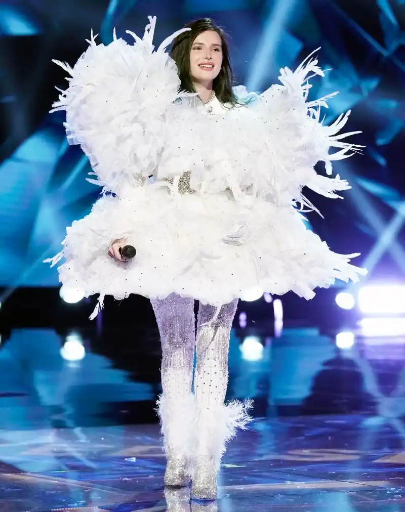 Bella Thorne on The Masked Singer Bella Thorne Shares the Wildest Part of Being on the Masked Singer
