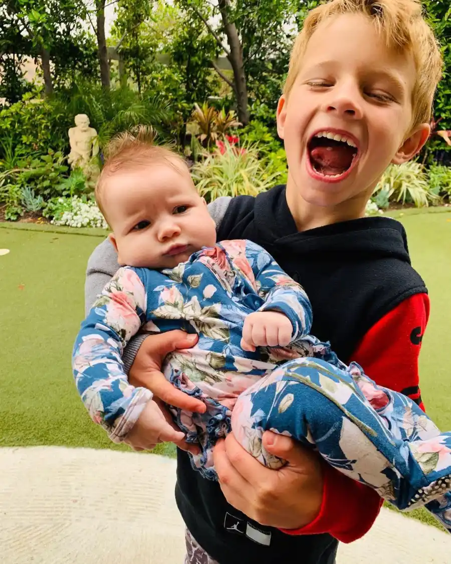 Big Bro Jessica Simpson and Eric Johnson Daughter Birdie Cutest Pics