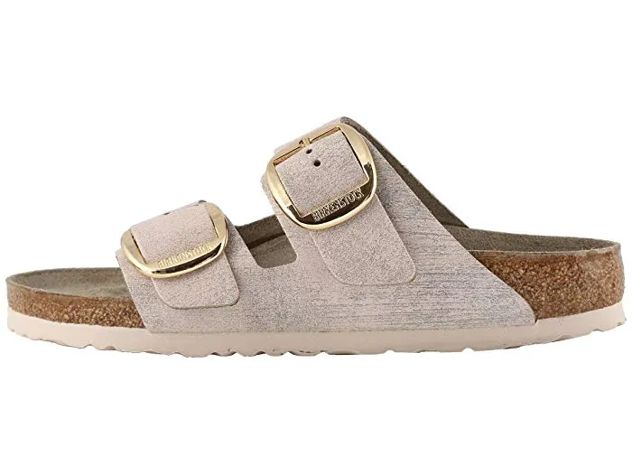 Birkenstock Arizona Big Buckle (Washed Metallic Rose)