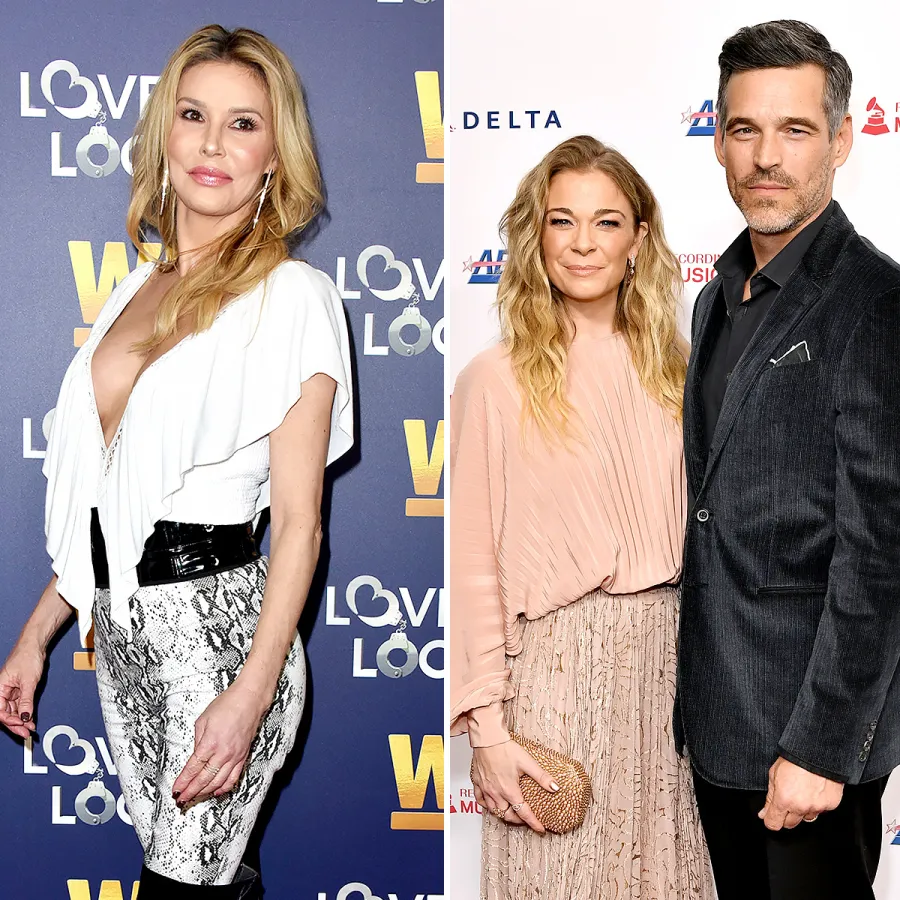 Brandi Glanville Reignites Feud With Eddie Cibrian Leann Rimes