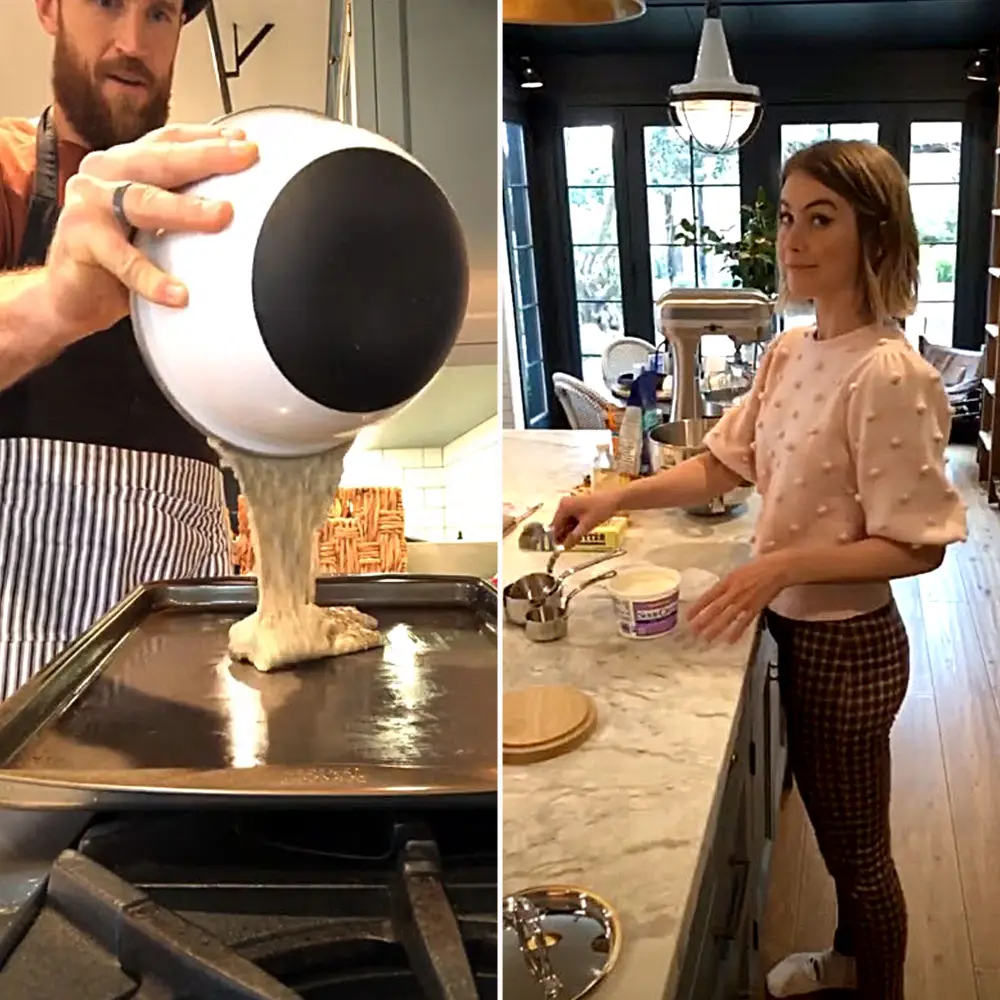 Brooks Laich Challenges Julianne Hough to a Quarantine Bake-Off