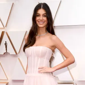 Camila Morrone 92nd Annual Academy Awards Wearing Carolina Herrera Fostering a Dog During Her Quarantine