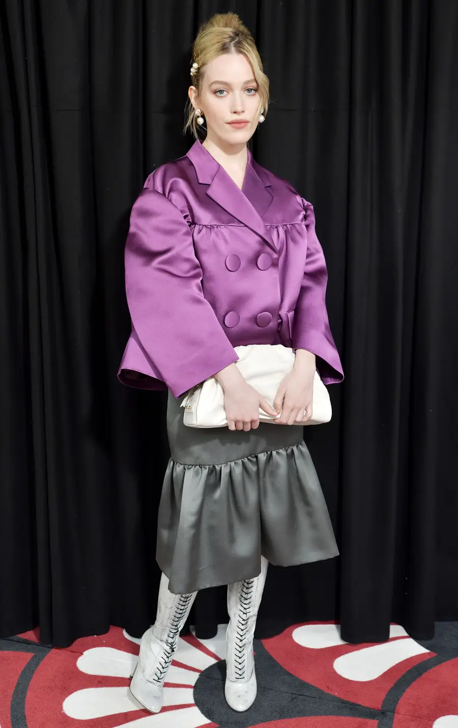 Celebs at Paris Fashion Week - Victoria Pedretti