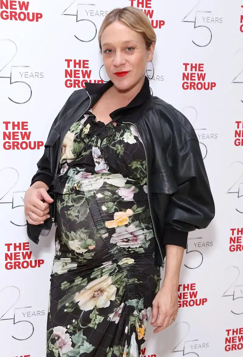 Chloe Sevigny Floral Dress Pregnant Ban on Partners in Delivery Rooms During Coronavirus