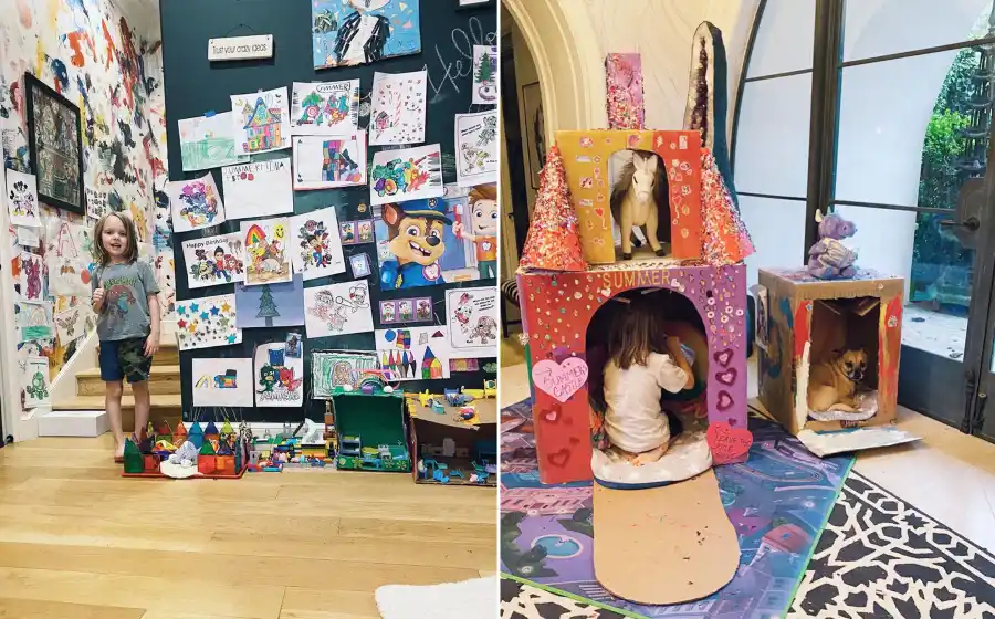 Christina Aguilera How Celebrity Parents Are Keeping Busy While Self Quarantining