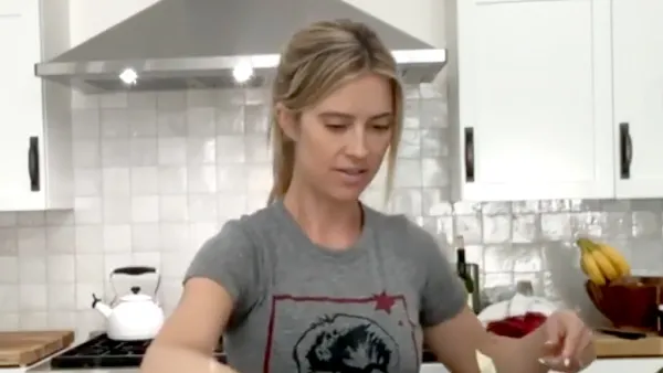 Christina Anstead Baking With Her Kids 2