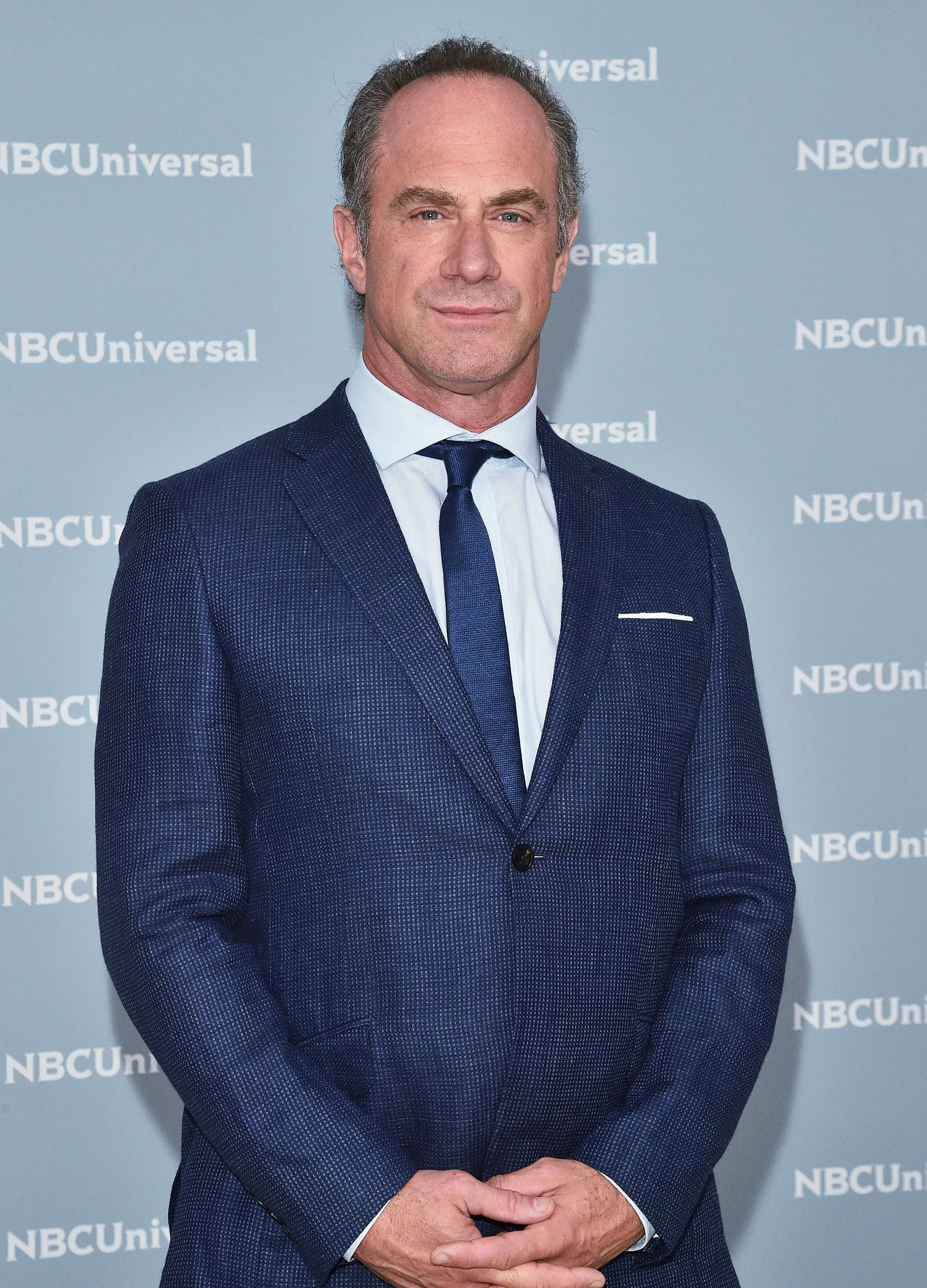 A Shirtless Christopher Meloni Puts on a Kilt to Wear During Quarantine