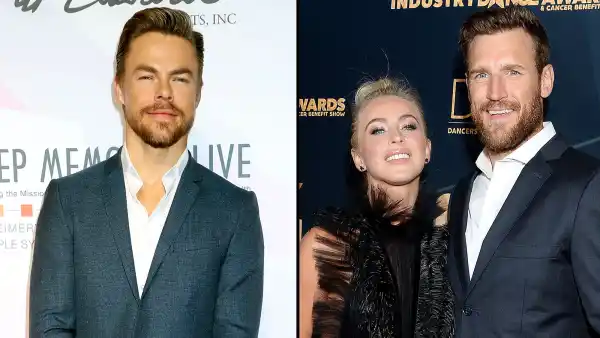 Derek Hough Shares What He Likes About Julianne Hough Husband Brooks Laich