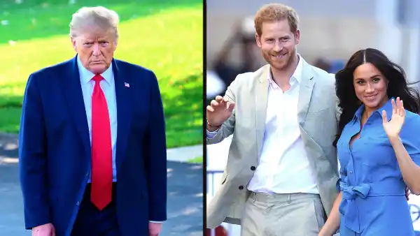 Donald Trump Says the U.S. 'Will Not Pay' for Prince Harry and Meghan Markle's Security Detail Following Move to L.A.