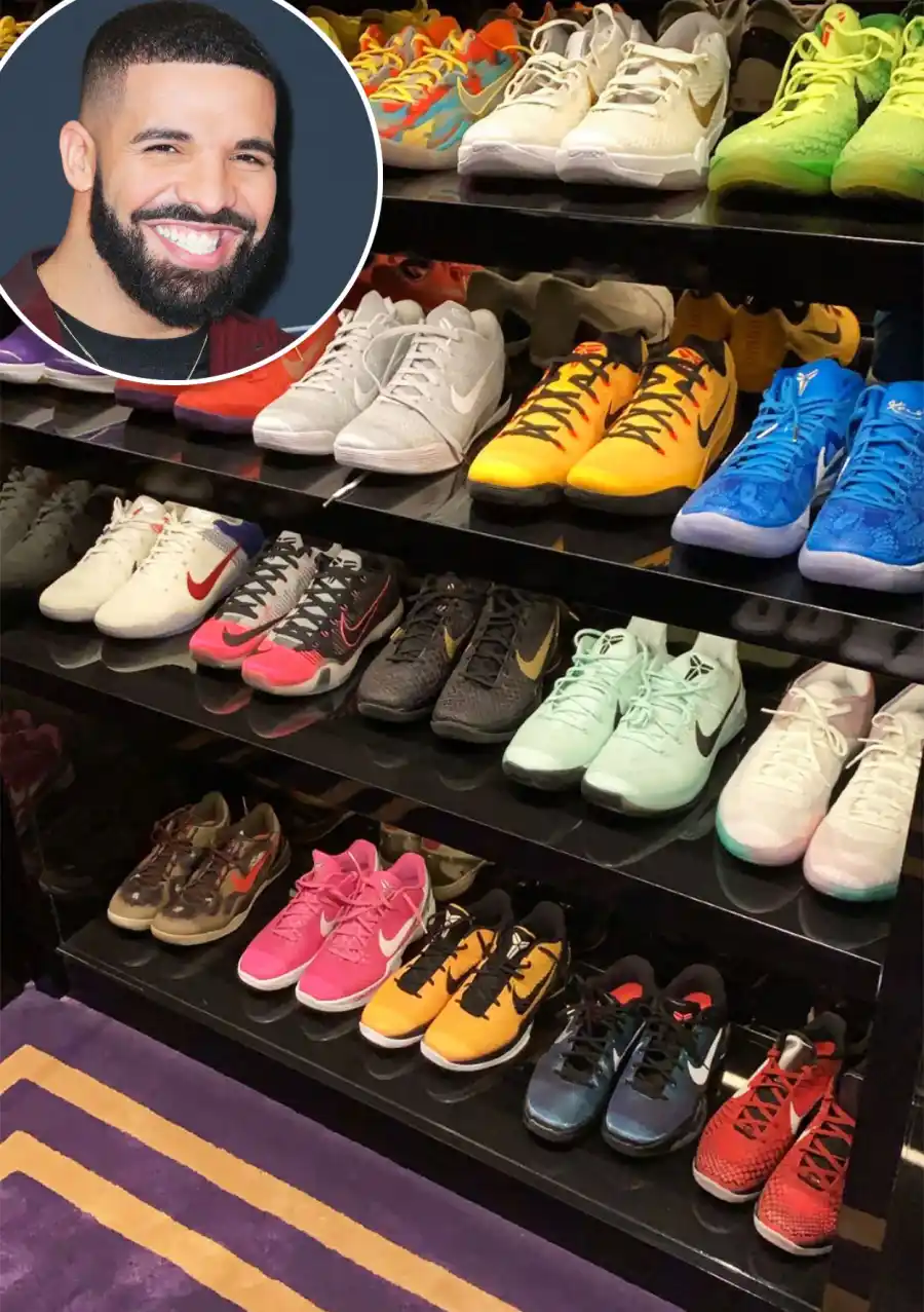 Go Inside Drake's Insanely Good Shoe Closet