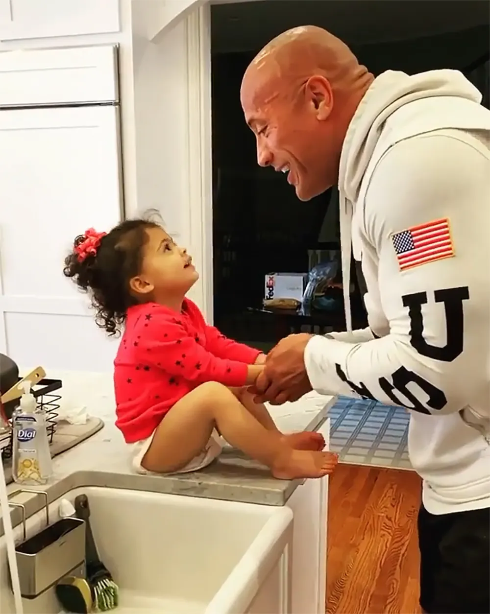Dwayne Johnson and More Celebrities Teach Their Kids to Wash Their Hands During Coronavirus Spread