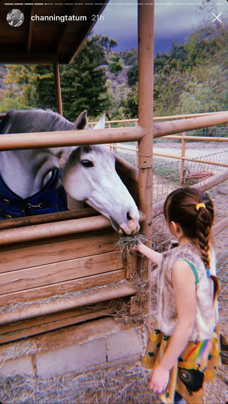 Channing Tatum Keeps Daughter Everly Entertained Amid Coronavirus Quarantine